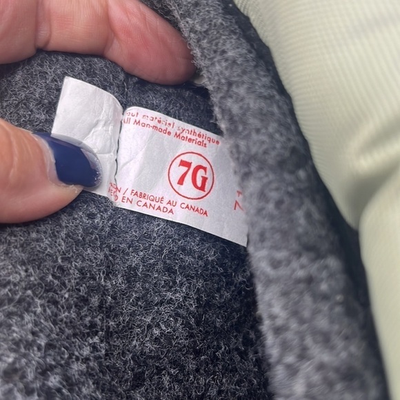 Husky Tan Warm Nylon Rubber Wool Winter Boots Size 7 WRB4282G - Picture 5 of 8